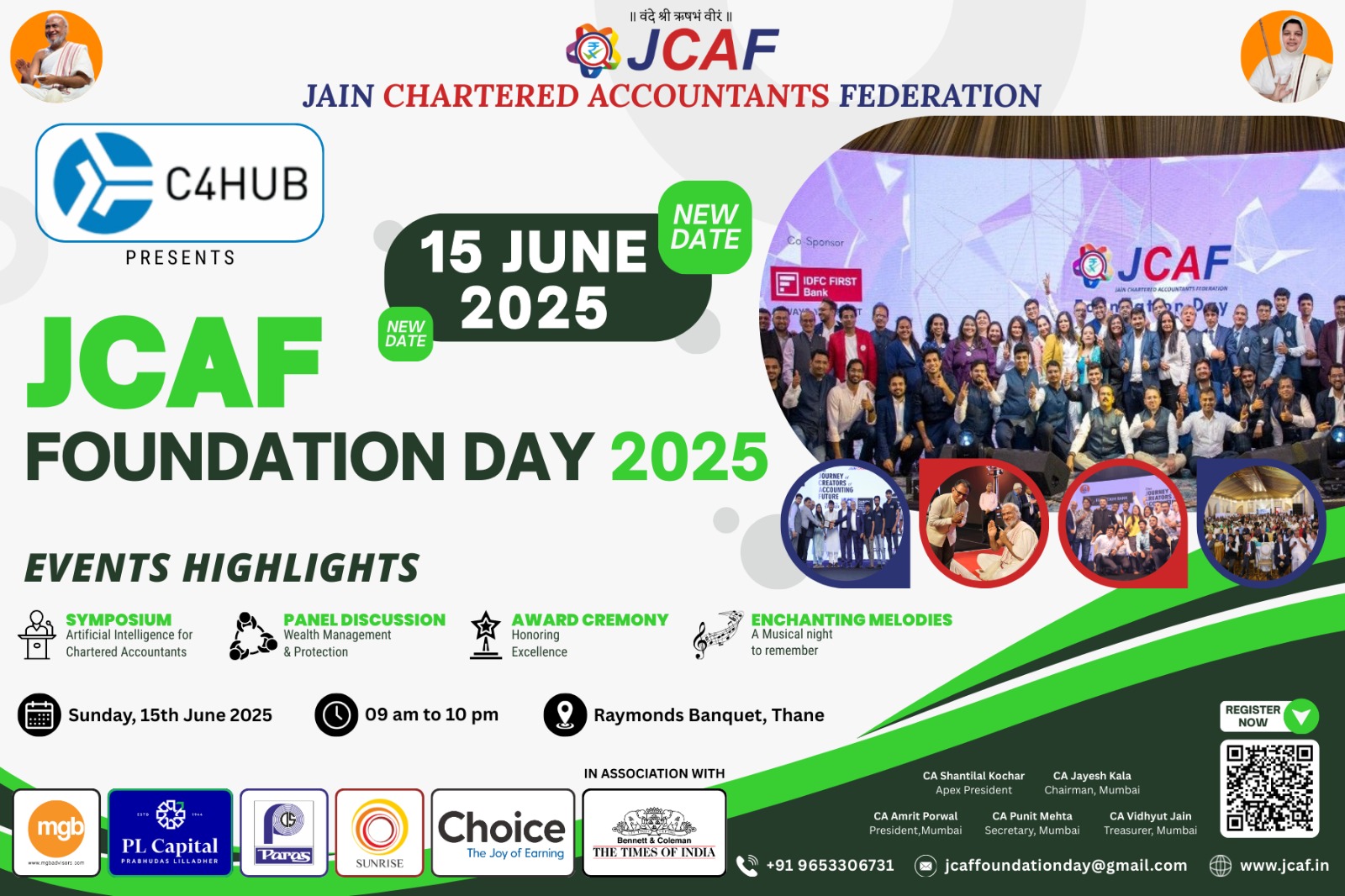 JCAF Foundation Day 2025