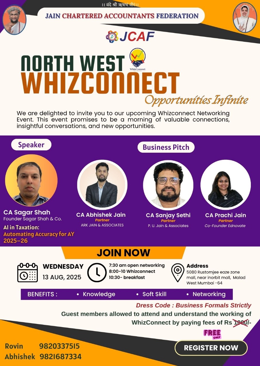 WhizConnect Opportunities Infinite - North West Mumbai