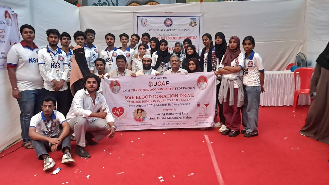 89th Blood Donation Drive at Andheri Railway Station