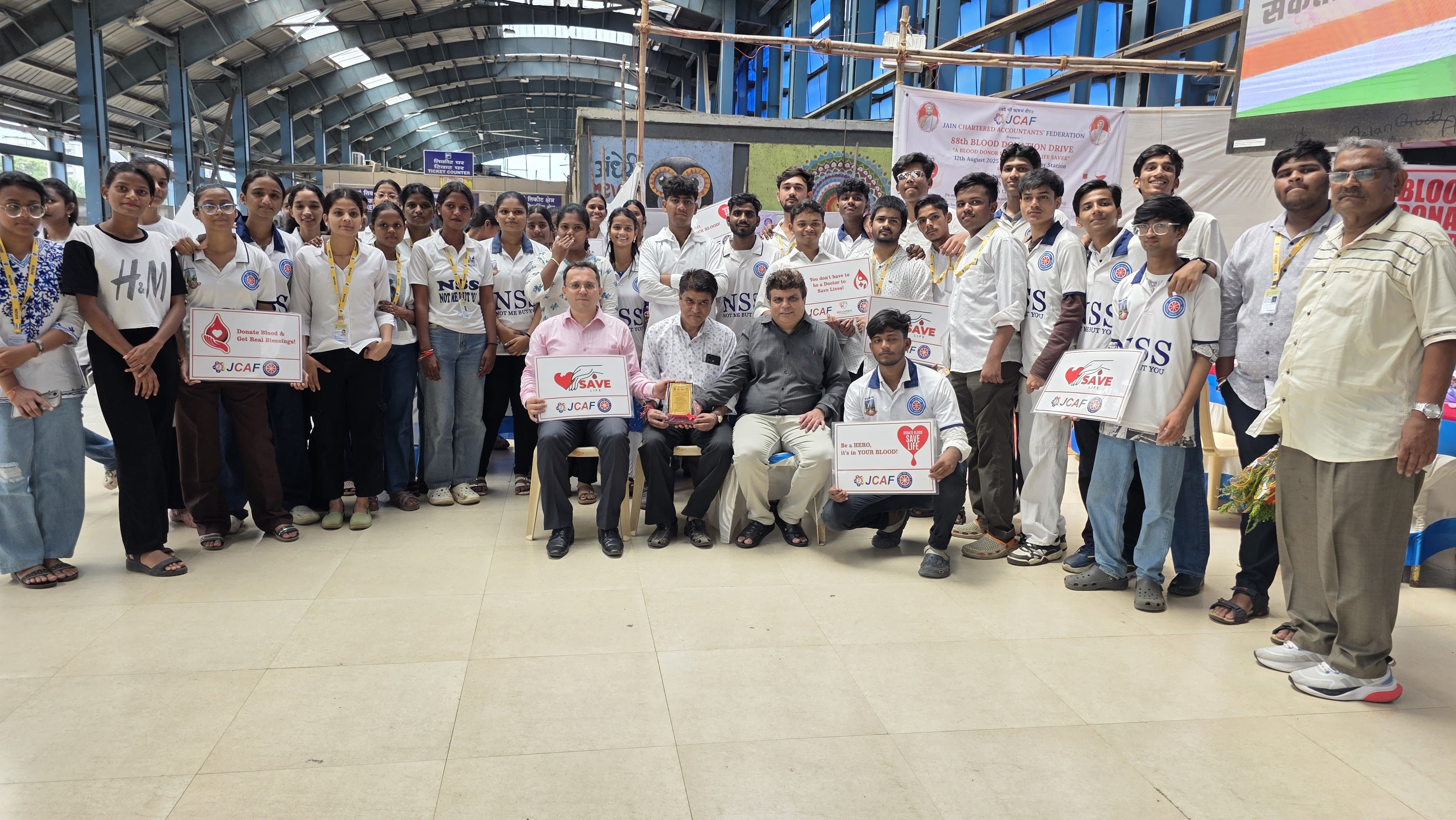 88th Blood Donation Drive at Andheri Railway Station