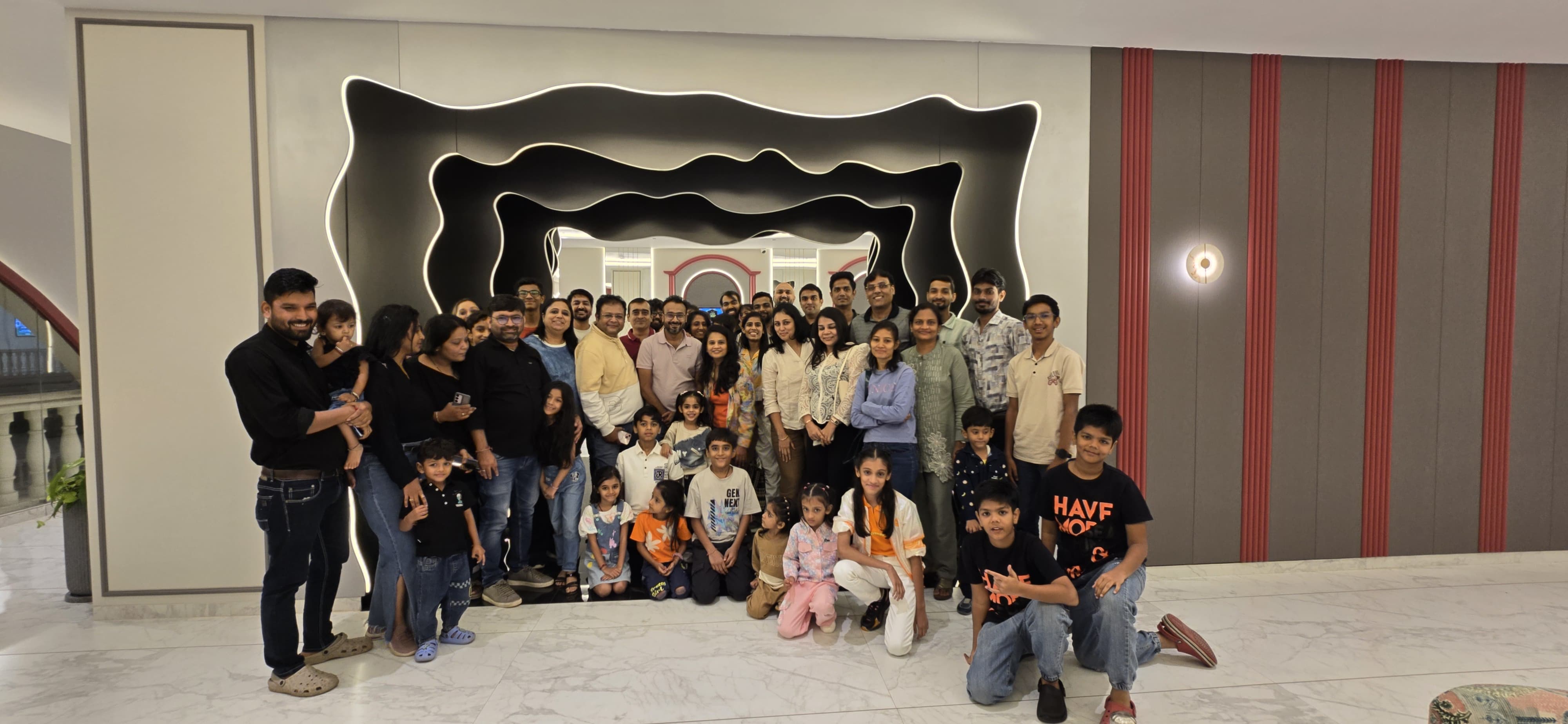 Movie Night with JCAF Surat Chapter: A Heartwarming Family Evening