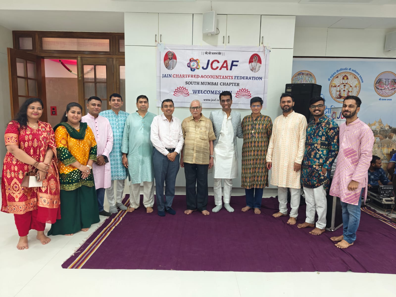 JCAF Bhakti Sandhya by CA Dewansh Doshi & group - An initiative by South Mumbai Chapter