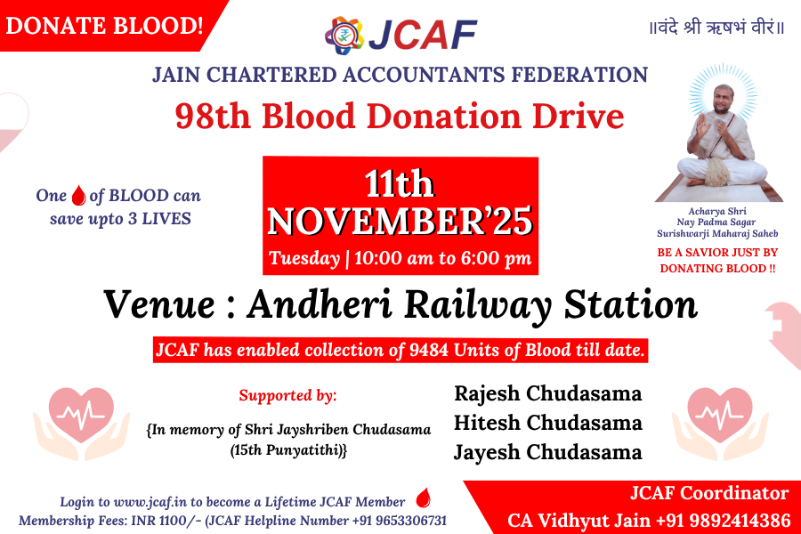 98th Blood Donation Drive at Andheri Railway Station
