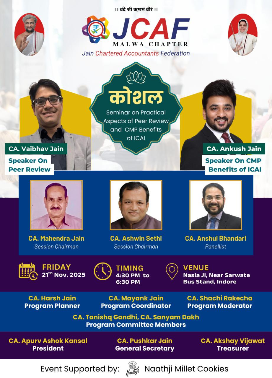 कोशल - Seminar on Practical Aspects of Peer Review and CMP Benefits of ICAI