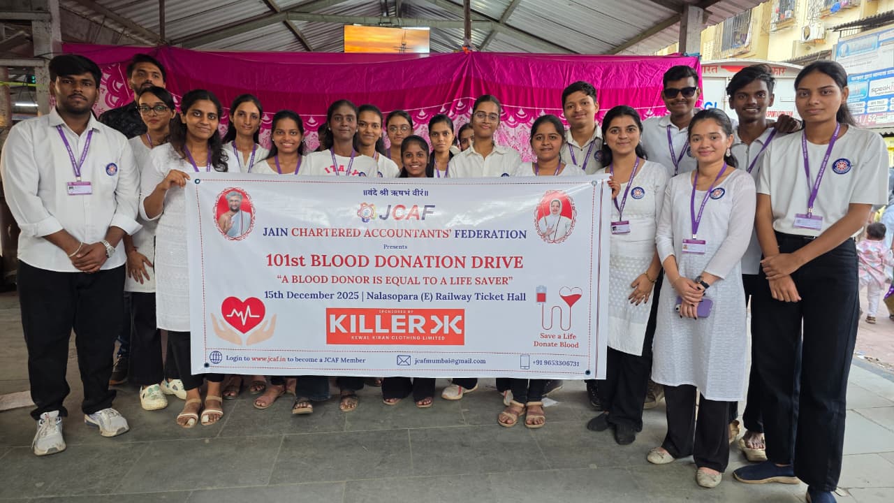 101st Blood Donation Drive at Nalasopara (E) Railway Ticket Hall