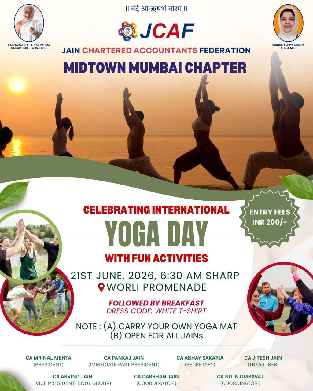 International Yoga Day Celebration with Fun Activities